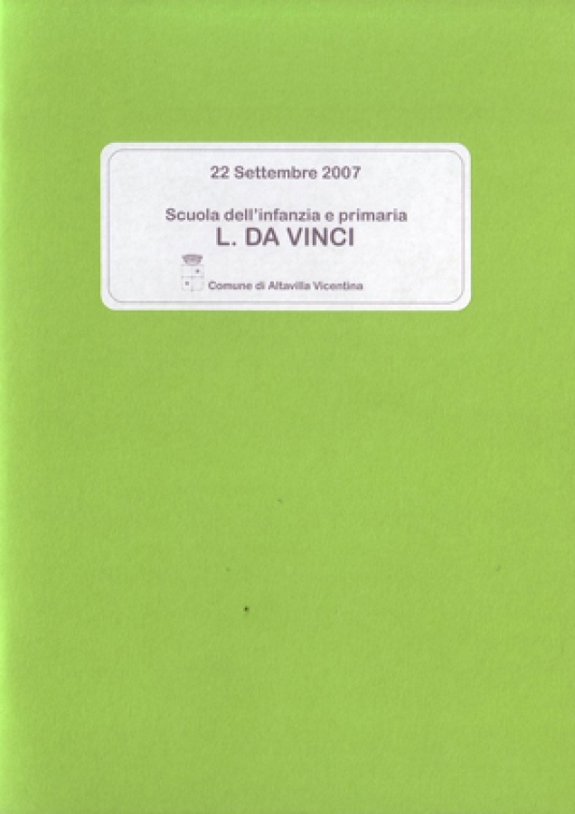 Libretto inaugurazione 2007